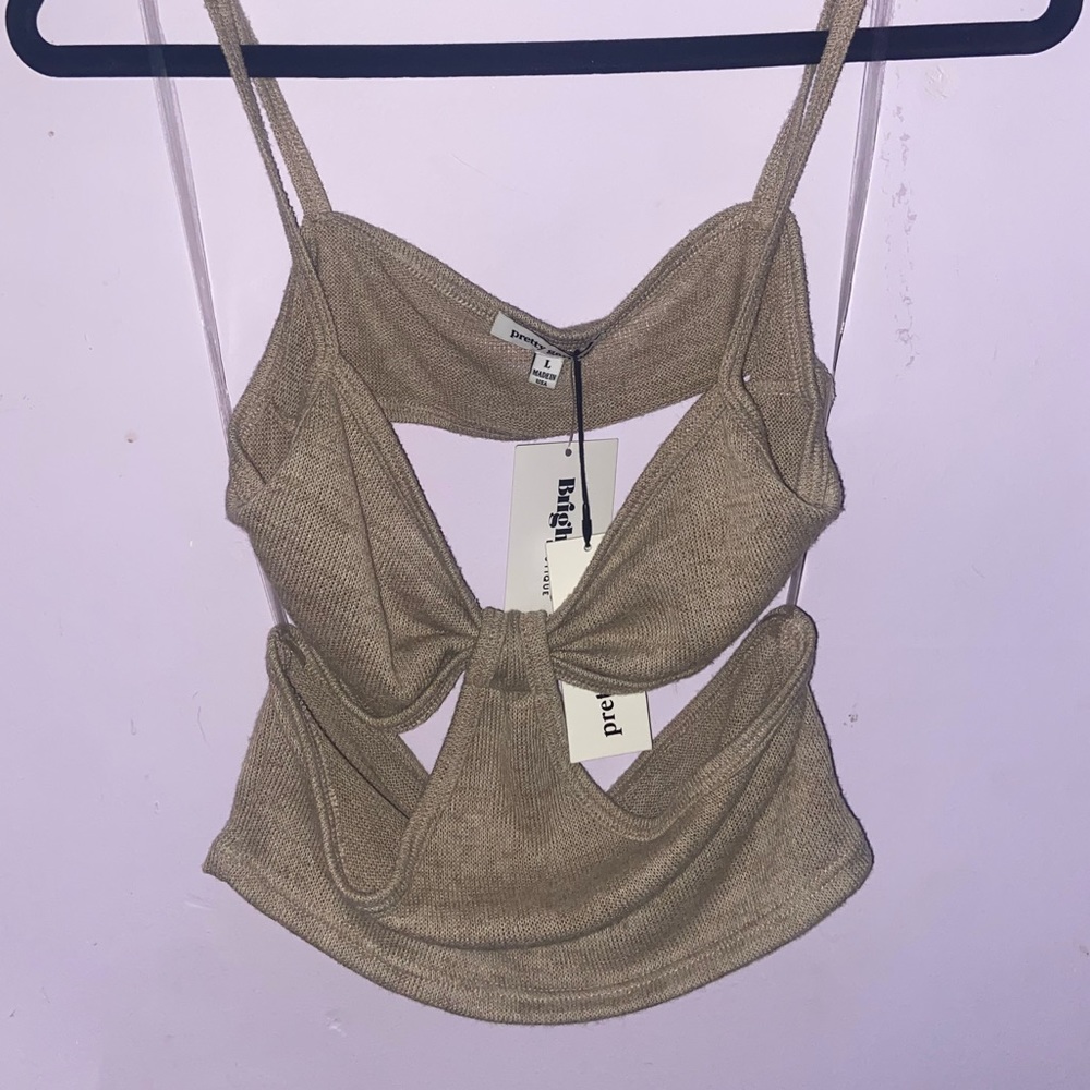 Boutique layered crop top